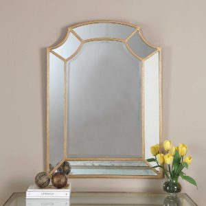 UTTERMOST FRANCOLI ARCH MIRROR