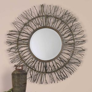 UTTERMOST JOSIAH ROUND MIRROR Twig