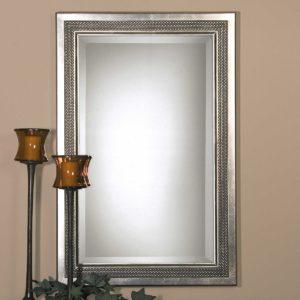 UTTERMOST 14411 TRIPLE BEADED VANITY MIRROR rectangle