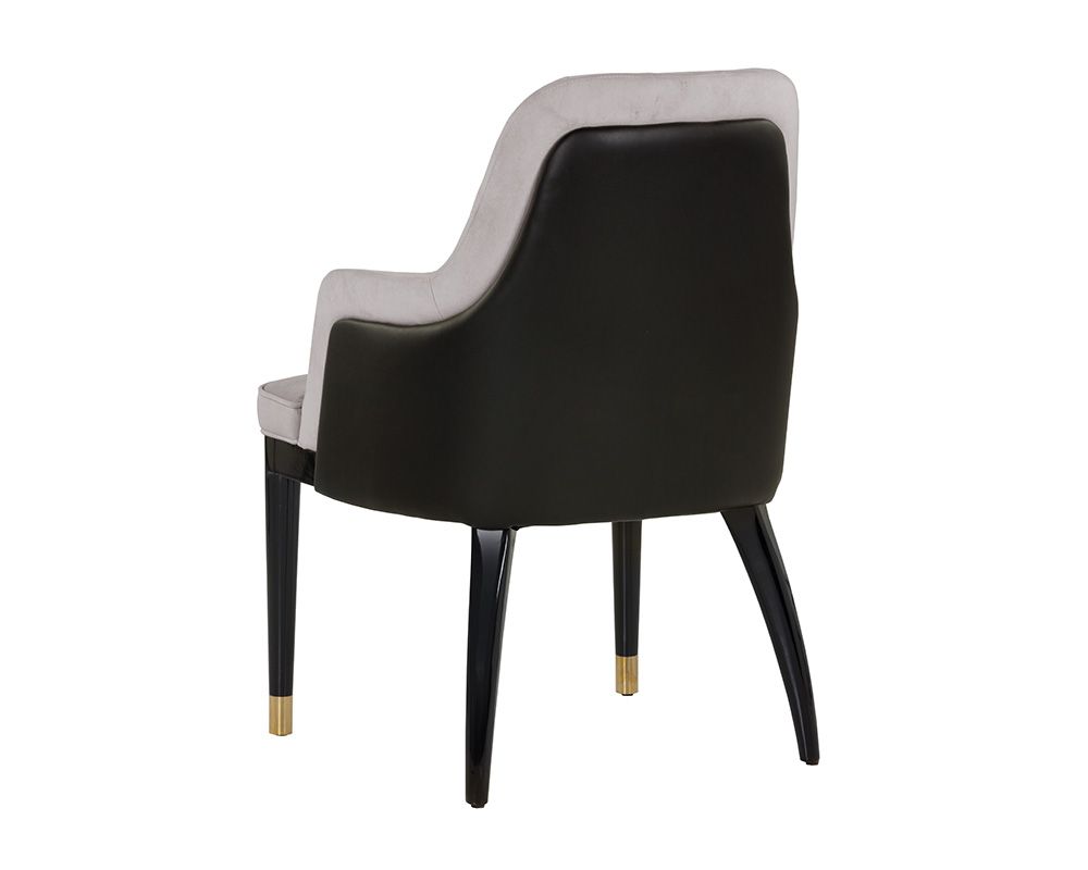SUNPAN 104024 Gia Dining Chair Antonio Cameo Solid Brich Wood Legs