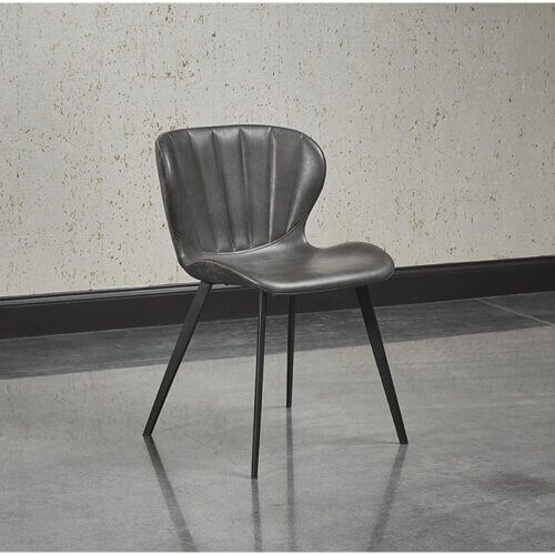 SUNPAN 104490 Arabella Dining Chair Faux Leather Fabric armless
