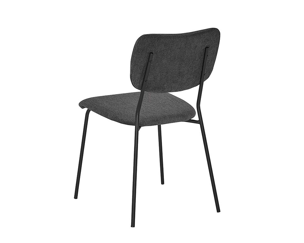SUNPAN Cullen Dining Chair Polo Club Kohl Grey armless