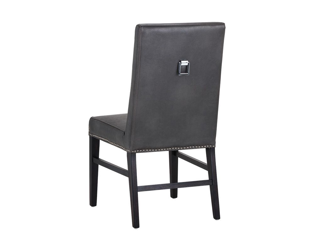 SUNPAN 105261 Brooke Dining Chair Faux Leather wood leg