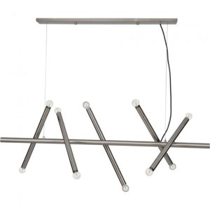 RENWIL LPC4301 HAZELWOOD Ceiling Fixture Iron Satin Nickel Plated Finish