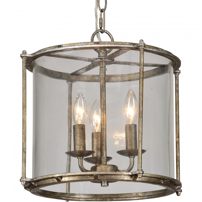 RENWIL LPC4308 BROWNING Ceiling fixture Iron and glass