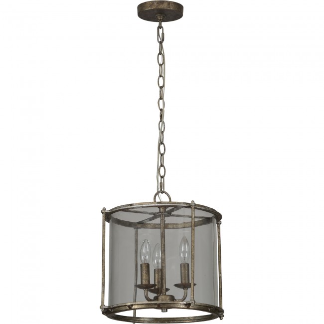 RENWIL LPC4308 BROWNING Ceiling fixture Iron and glass