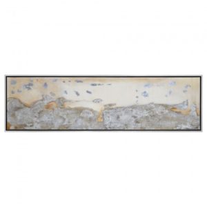 RENWIL OL1312 DREAMVIEW Hand Painted Canvas Silver Leaf Accent