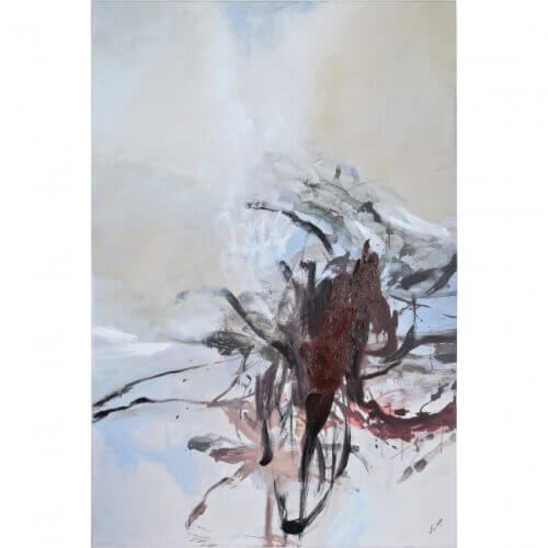 RENWIL OL1956 SUNLAND Hand Painted Canvas