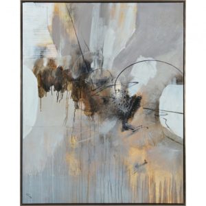 RENWIL OL1960 KEYS Hand Painted Canvas