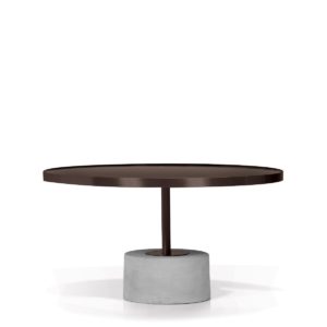 KORSON SCQ1608 Yooli coffee table Concrete Tempered Glass