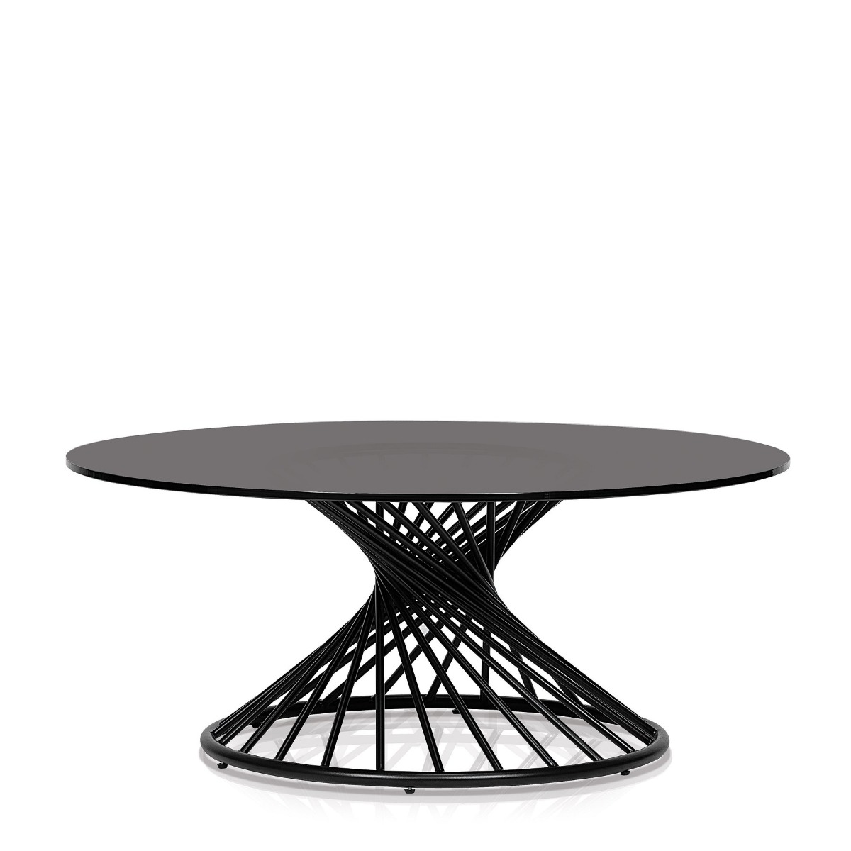 KORSON SEF1210 Tango coffee table Gray Tempered Glass