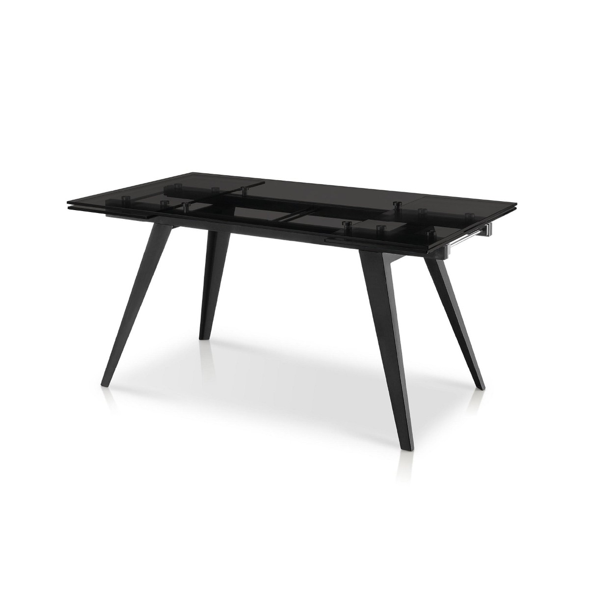 KORSON SEF3051 Sharp dining table Gray Tempered Glass