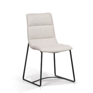 KORSON SHA50118 Jaynice dining chair Fabric Black legs