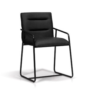 KORSON SKSD80001 Sanny - arm chair Synthetic Leather Black