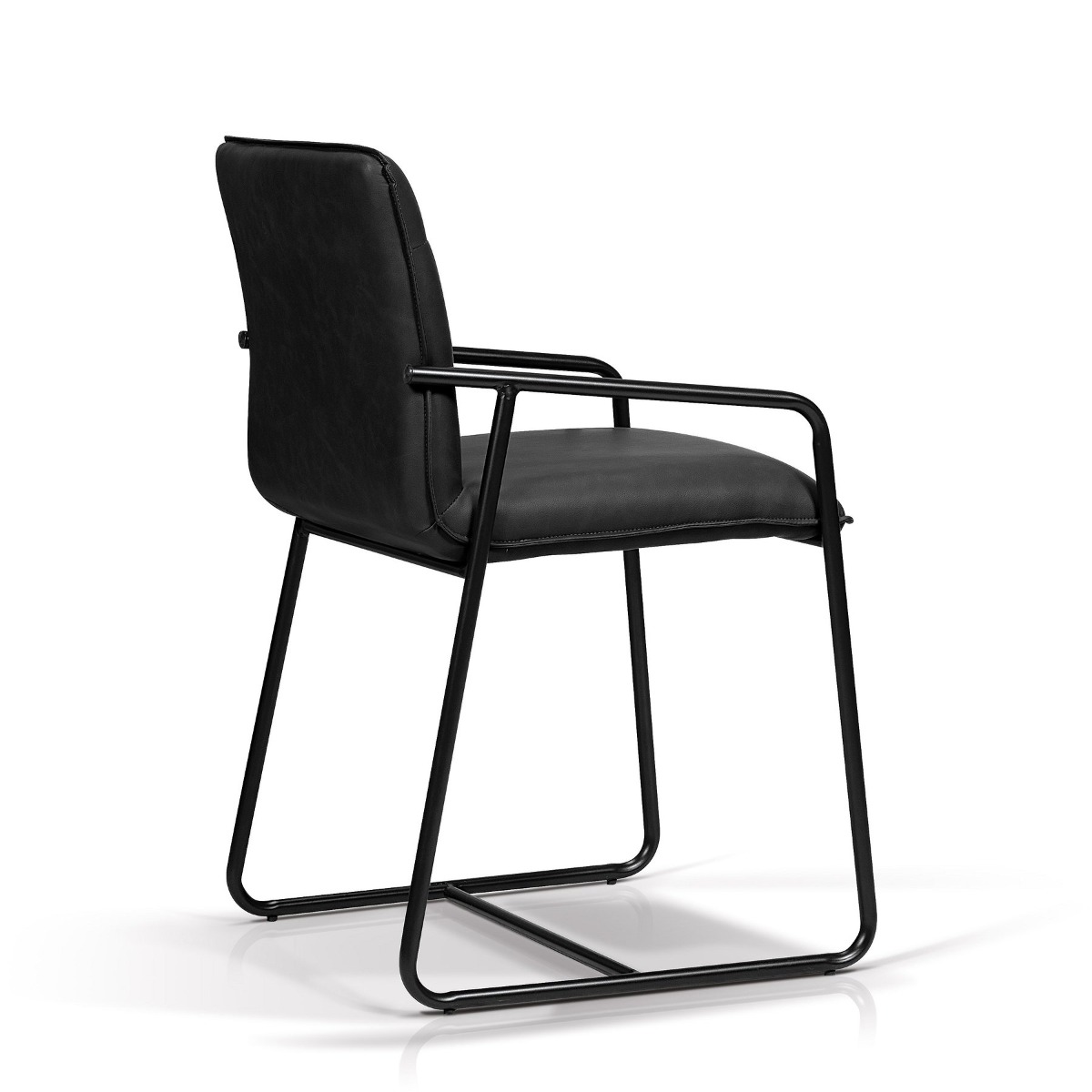 KORSON SKSD80001 Sanny - arm chair Synthetic Leather Black