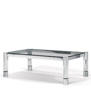 KORSON SRM001 Darius coffee table rectangle glass top