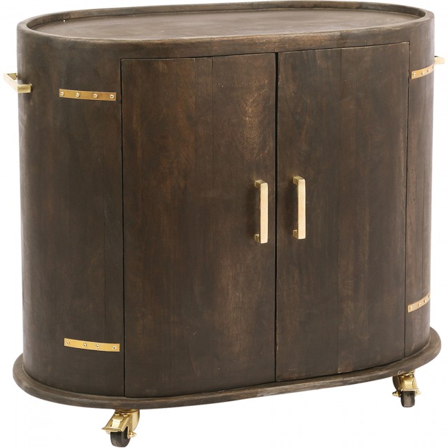 RENWIL TA410 RIDGEWOOD Bar Console Mango Wood
