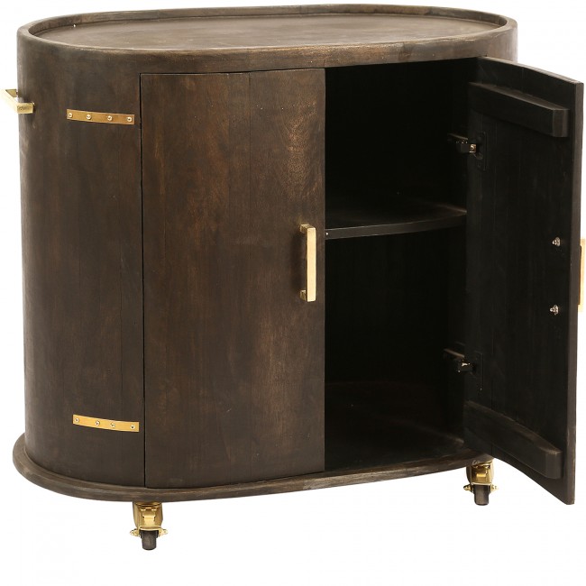 RENWIL TA410 RIDGEWOOD Bar Console Mango Wood