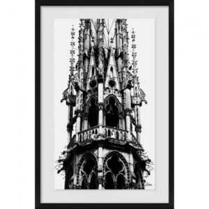 RENWIL W6559 STUDIO LINE HYMN Printed Rag Paper Shadowbox