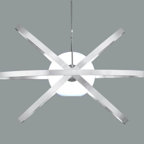 SUNPAN 103385 Cosmos Ceiling Light Stainless Steel