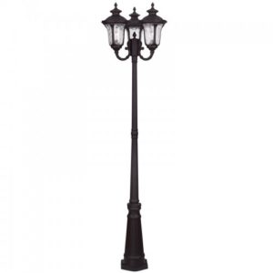 Livex Lighting 7866-07 Oxford Outdoor 3 Head Post Quebec City