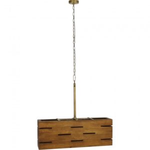 Renwil LPC4333 Ceiling Fixture Mango Wood