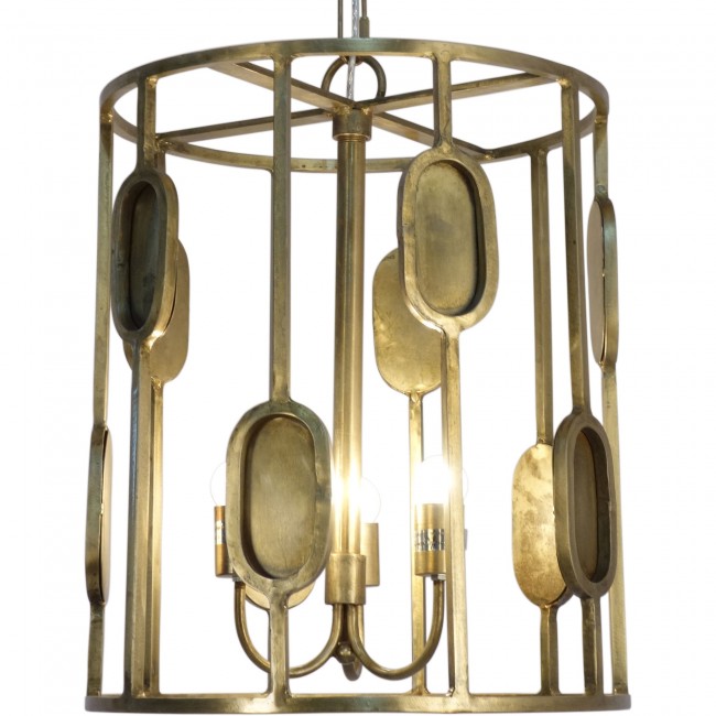Renwil LPC4334 Ceiling Fixture Iron Antique Brass