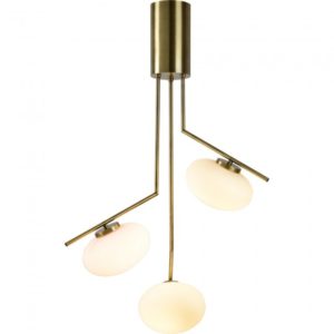 Renwil LPC4383 Ceiling Fixture Iron Antique Brushed Brass Plated Finish