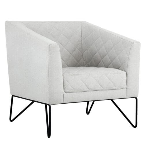 SUNPAN PRINCETON OCCASIONAL CHAIR Iron Legs