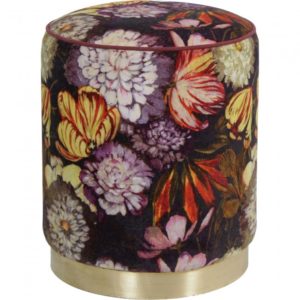 RENWIL CHA061 MEEKO Round Stool Velvet