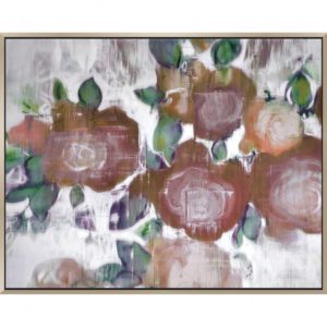 RENWIL IM001409B-COS SAISON PRINTED & HAND PAINTED CANVAS FRAMED