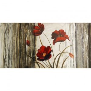 RENWIL JON8136 OIL PAINTING red flowers