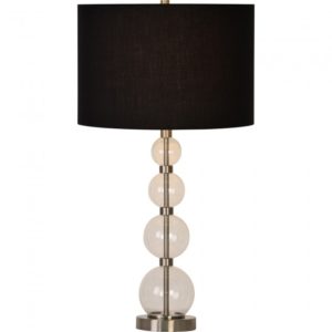 RENWIL LPT1124 VERDE table lamp Glass Black shade