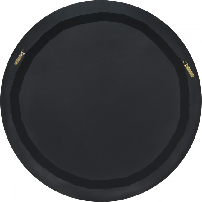 RENWIL MT2337 MELVA Round mirror Antique Grey Painted Finish