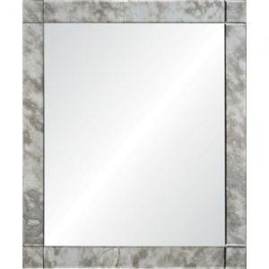 RENWIL MT2362 AURIGA Rectangle Iron Black Finish Antique Tinted Mirror