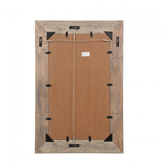 RENWIL MT2372 ZENOVIA Rectangle Mirror Carved Mango Wood