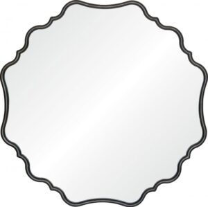 RENWIL MT2379 YARINA Mirror Wood Antique Dark Grey Finish