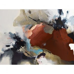 RENWIL OL1622B48367BRI DEVON printed hand painted canvas