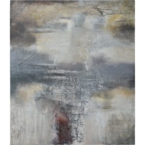 RENWIL OL1983 DAMERON Hand Painted Canvas Heavy Texture