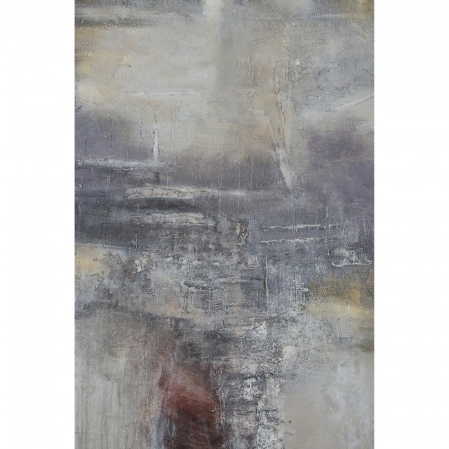 RENWIL OL1983 DAMERON Hand Painted Canvas Heavy Texture