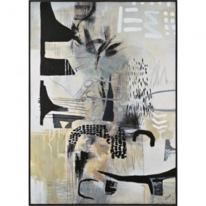 RENWIL OL1984 BASANA Hand Painted Canvas Black Frame vancouver