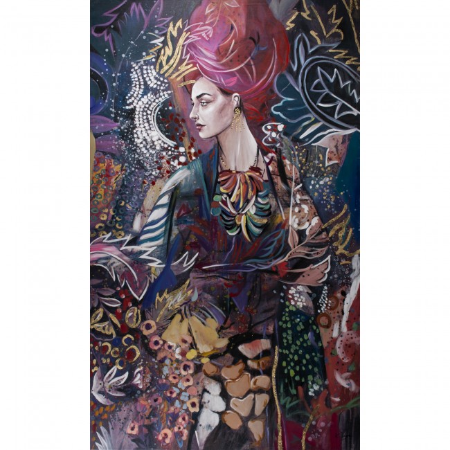 RENWIL OL1997 ANGELINA Oil Painting Woman