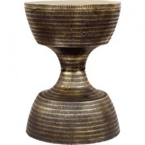 RENWIL TA196 JEEVES Round Table Stool Brass Plated