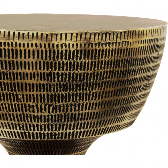 RENWIL TA196 JEEVES Round Table Stool Brass Plated