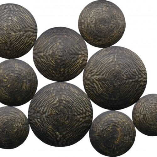 RENWIL W6672 VERASHA Wall Art Iron Bronze Finish