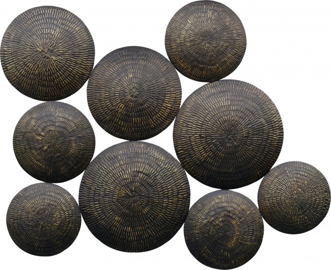 RENWIL W6672 VERASHA Wall Art Iron Bronze Finish