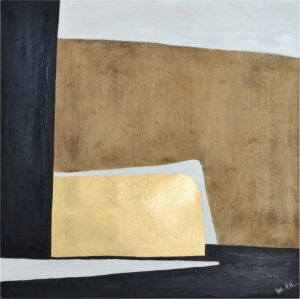 RENWIL W6687 JOVI Hand Painted Polywood Gold Leaf Accents caledon