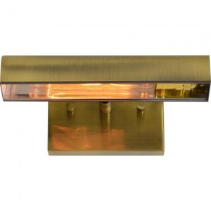 RENWIL WS059 YORKER Wall Sconce Iron Brushed Brass Plated Finish milton
