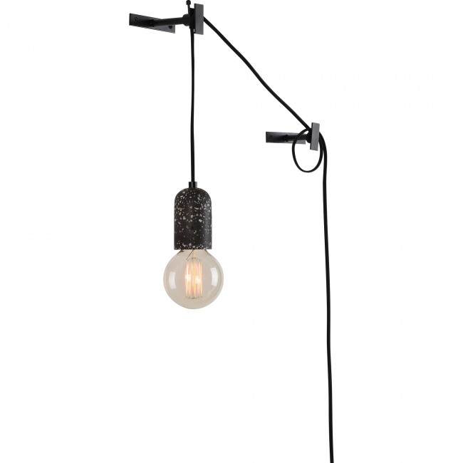 RENWIL WS064 HAKEN Wall Sconce Iron Black