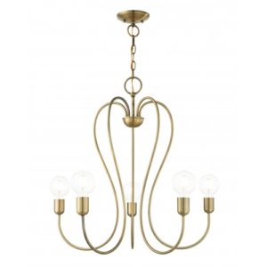 LIVEX LIGHTING 41365-01 Lucerne Chandelier Montreal